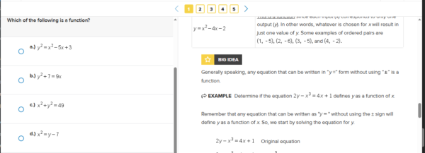 UNIT1-CHALLENGE 1.2:  Functions and Their Graphs