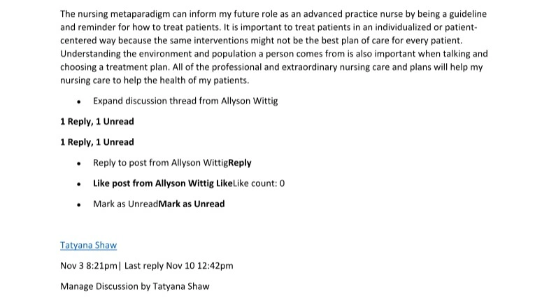 NR520 Discussions Module 1: Collaboration Café (graded) 2 NR520 Discussions Module 1 Collaboration Café (graded)